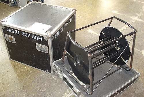 Flightcase for multicable