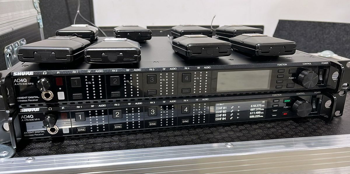 Shure Axient Digital AD4Q set