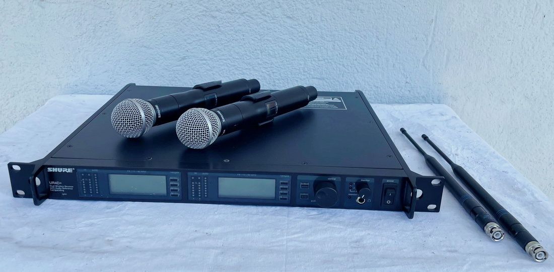 Shure UR4D+, 2x UR2 Beta 58 set