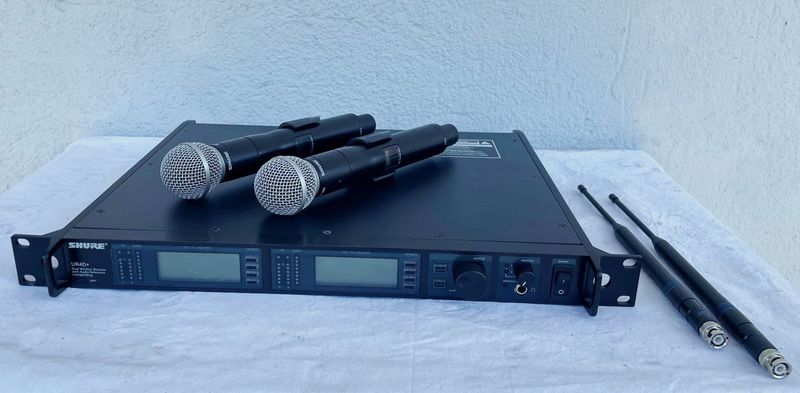Shure UR4D+, 2x UR2 Beta 58 set