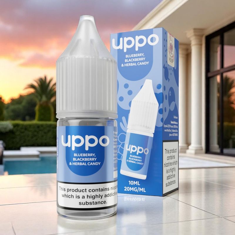 Uppo Liquids Blueberry, Blackberry and Herbal Candy 20mg 10ml