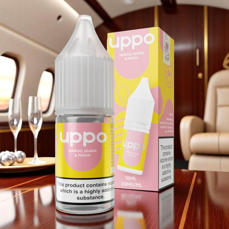 E-liquid Uppo Mango, Guava &amp; Peach 20mg 10ml