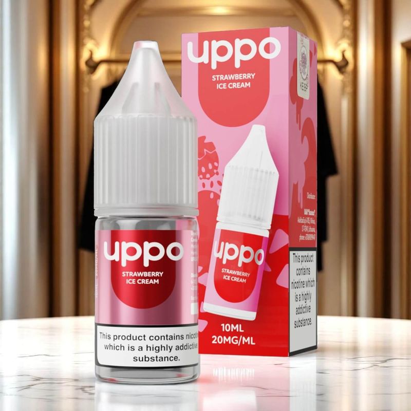 E-liquid Uppo Strawberry Ice Cream 10ml