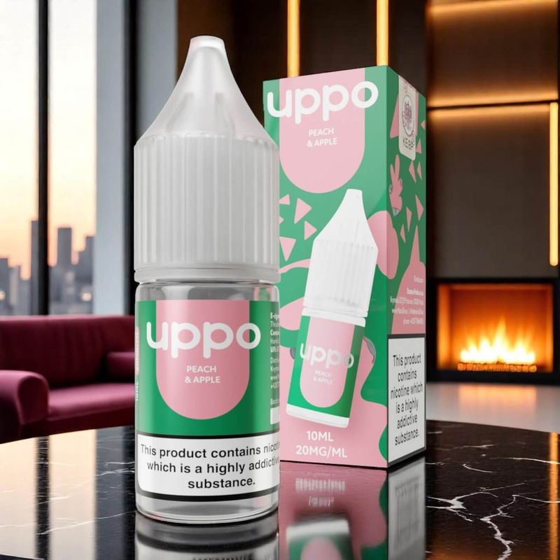 E-liquid Uppo Peach &amp; Apple 20mg 10ml