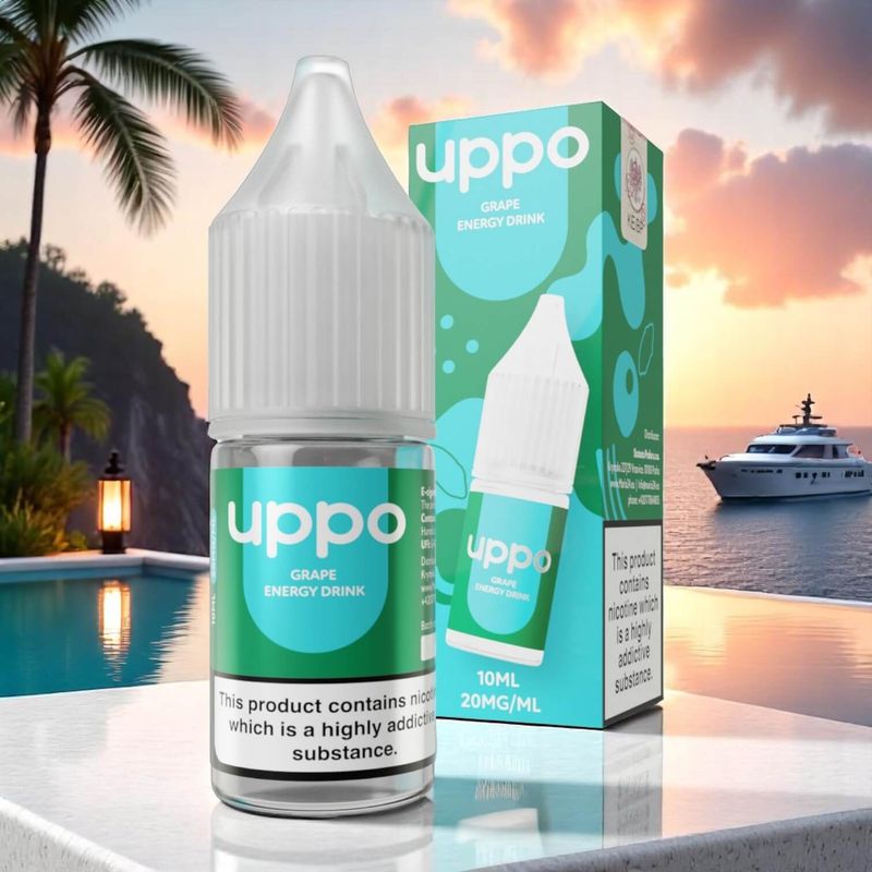 E-liquid Uppo Grape Energy Drink 20mg 10ml