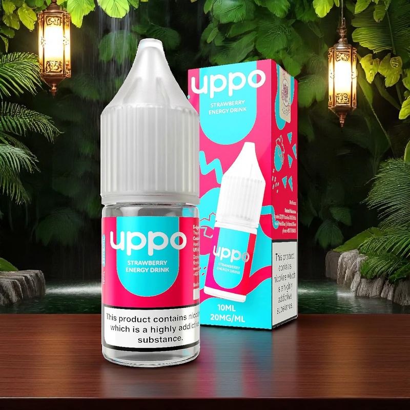 E-liquid Uppo Strawberry Energy Drink 20mg 10ml