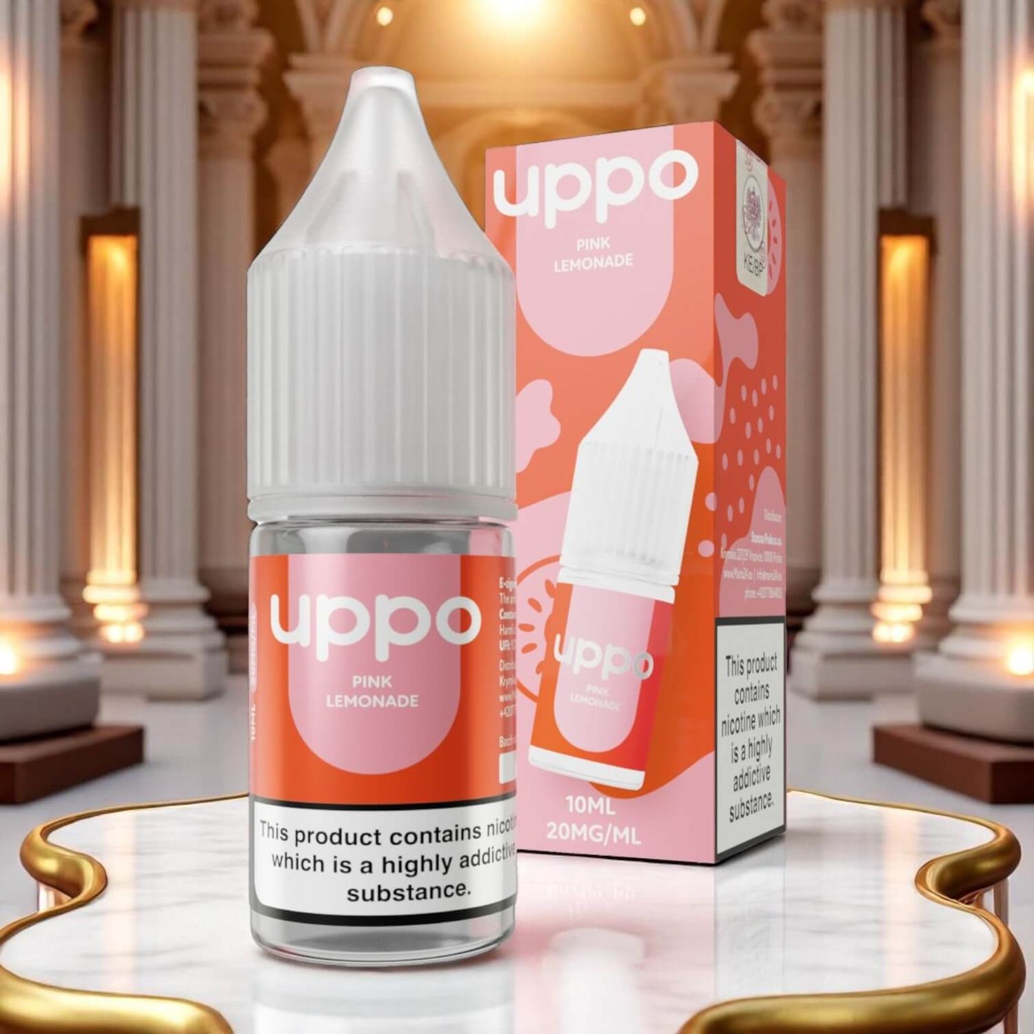 E-liquid Uppo Pink Lemonade 20mg 10ml