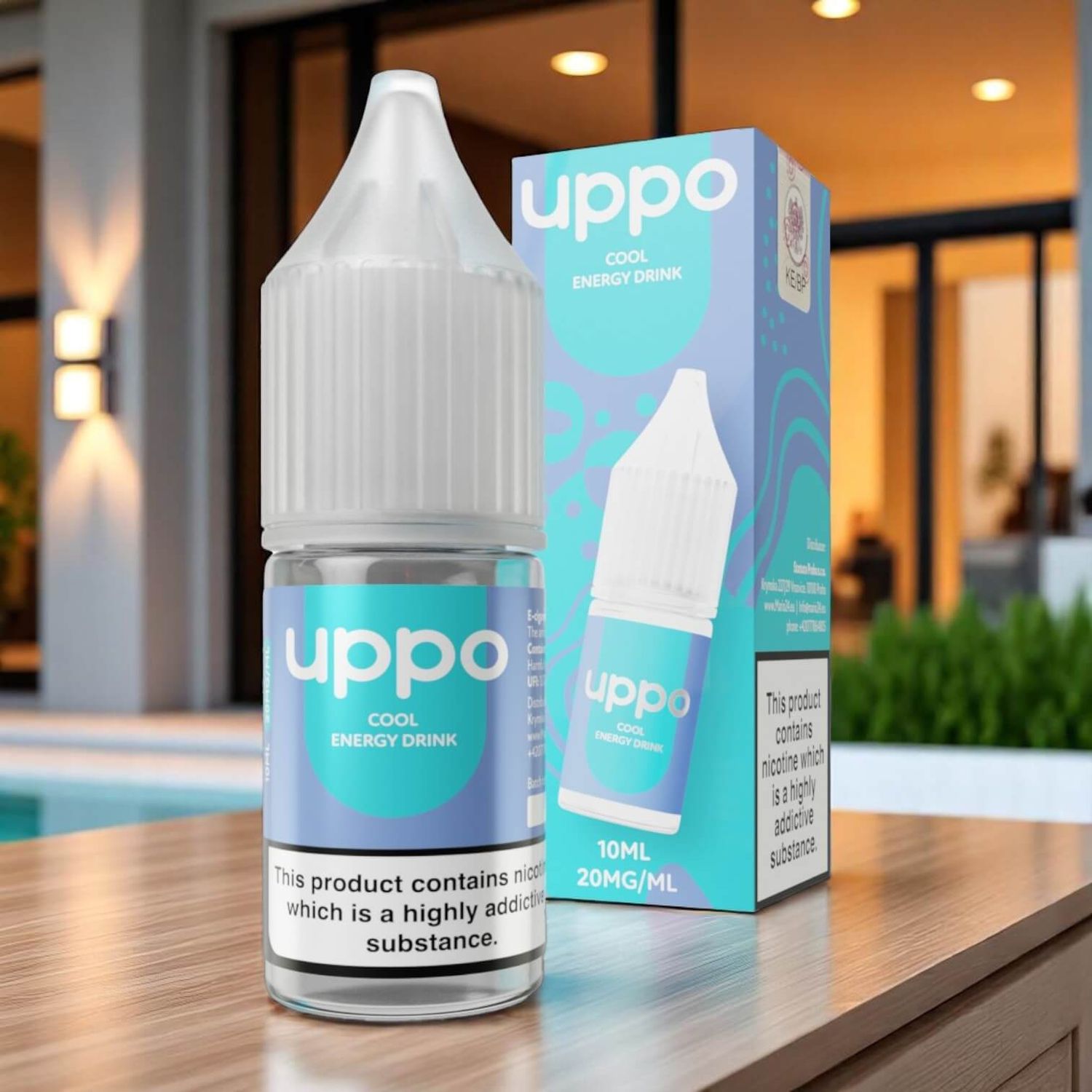 E-liquid Uppo Cool Energy Drink 20mg 10ml