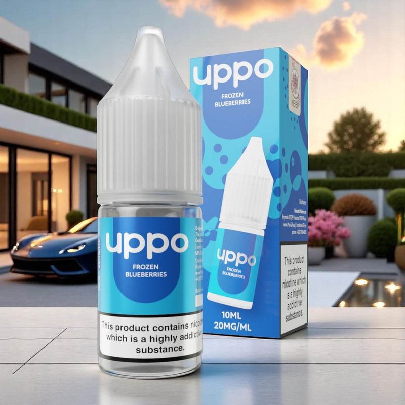 E-liquid Uppo Frozen Blueberries 20mg 10ml