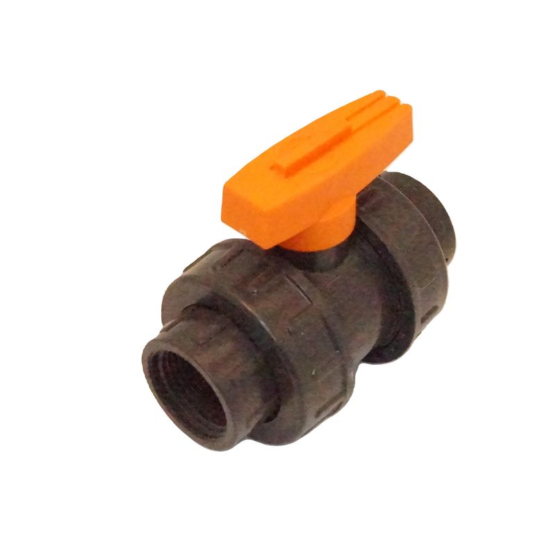 Zawór kulowy PVC 1&quot; F-F