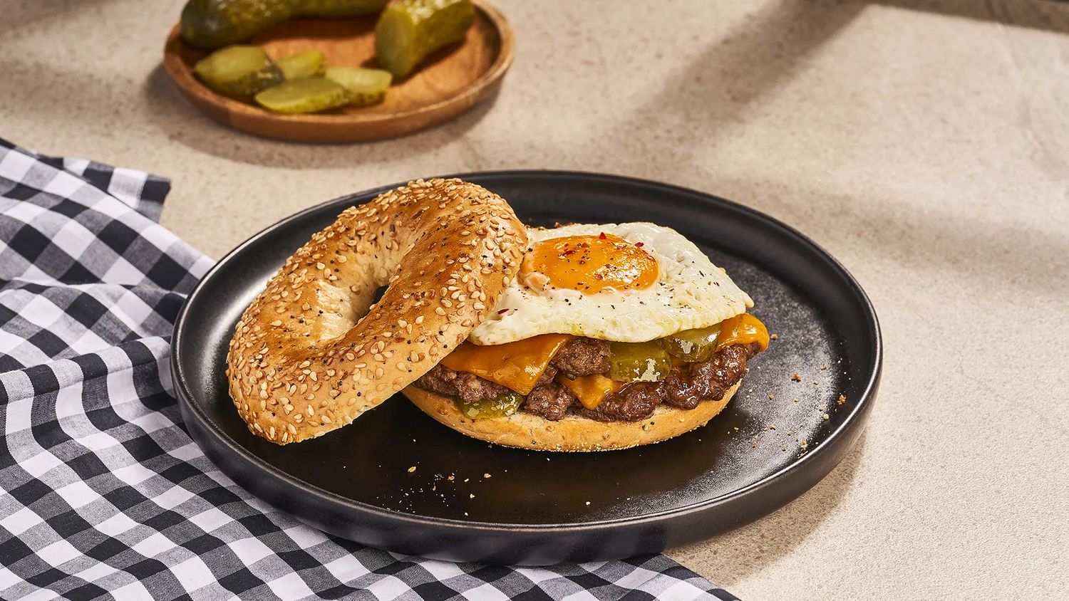 Bagel lotus Burguer
