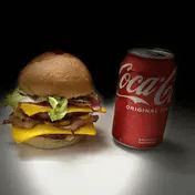 Smash doble  Flaming Hamburguesa Delicious Picante