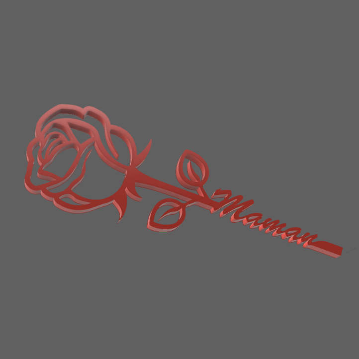 Rose "Maman"