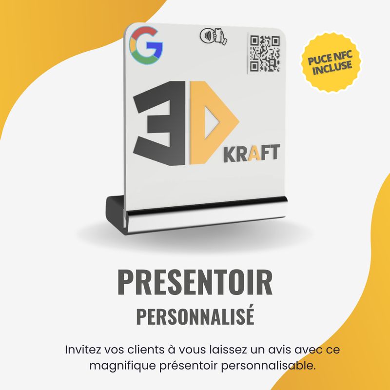 Présentoir d'entreprise