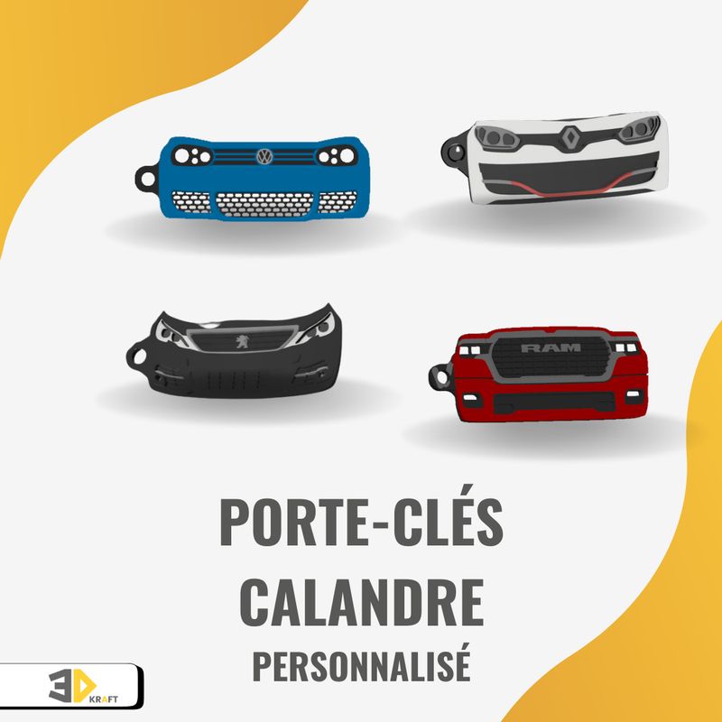 Porte-clé calandre