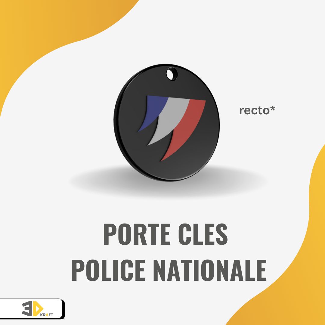 Porte-clés "Police Nationale"