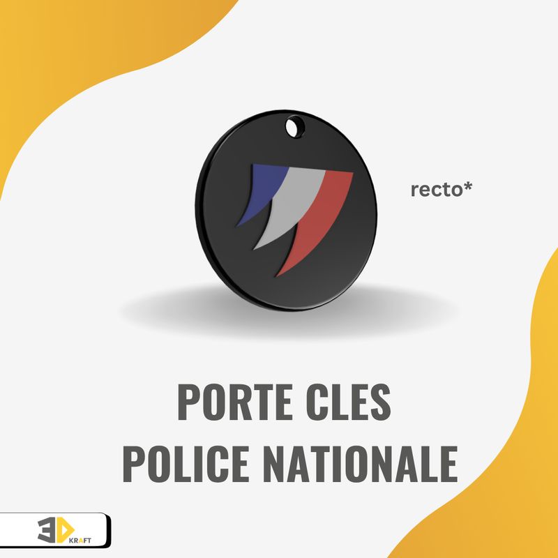 Porte-clés "Police Nationale"