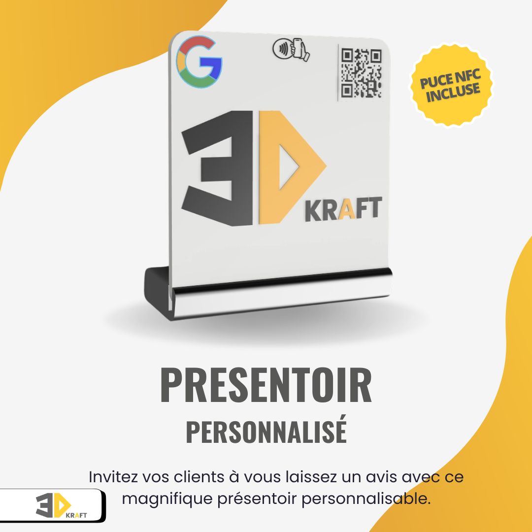 Présentoir d'entreprise
