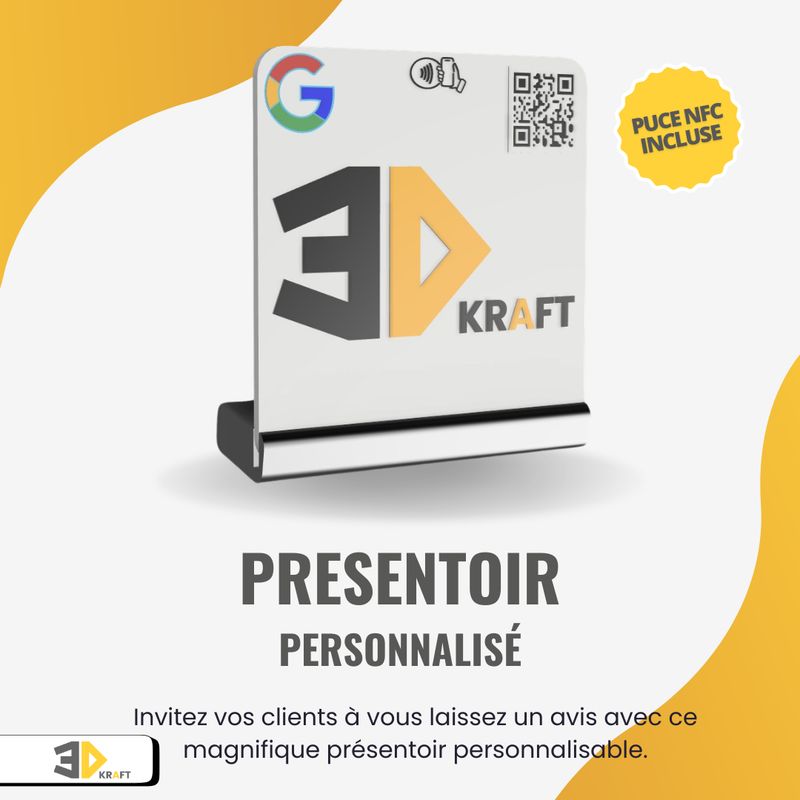 Présentoir d'entreprise