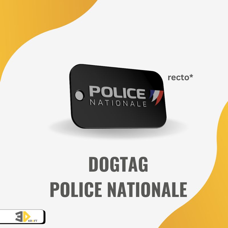 Dogtag "Force de l'ordre"