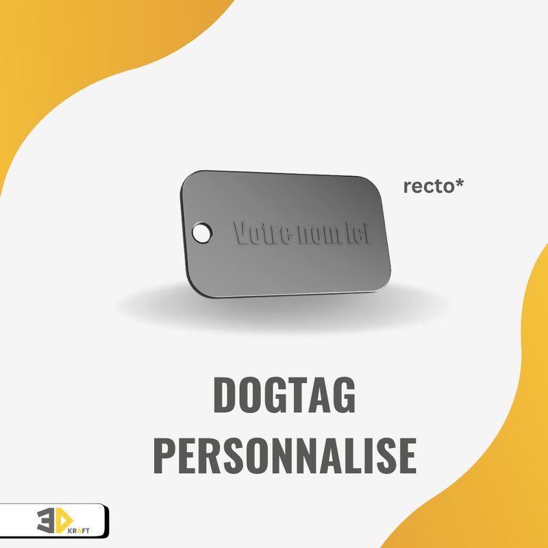 Dogtag personnalisé