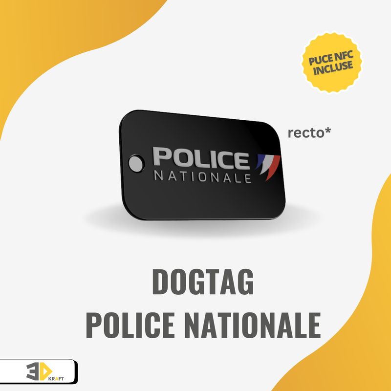 Dogtag "Force de l'ordre"