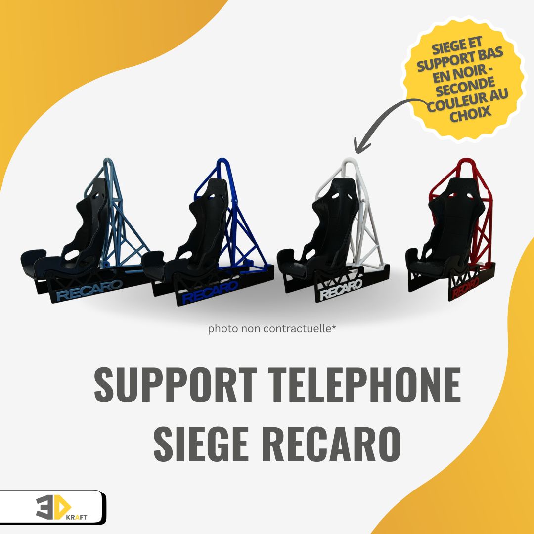 Support téléphone - Siège RECARO
