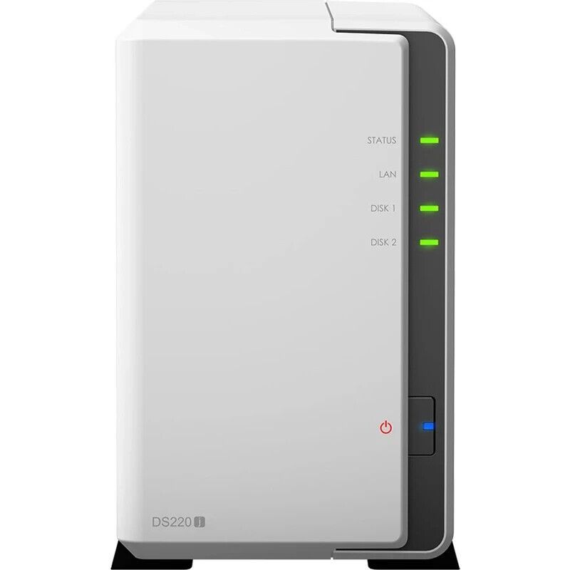 Synology DiskStation DS220j 2-Bay NAS | 3,5&quot; SATA HDD | 1xGBLAN | 2x USB3.0