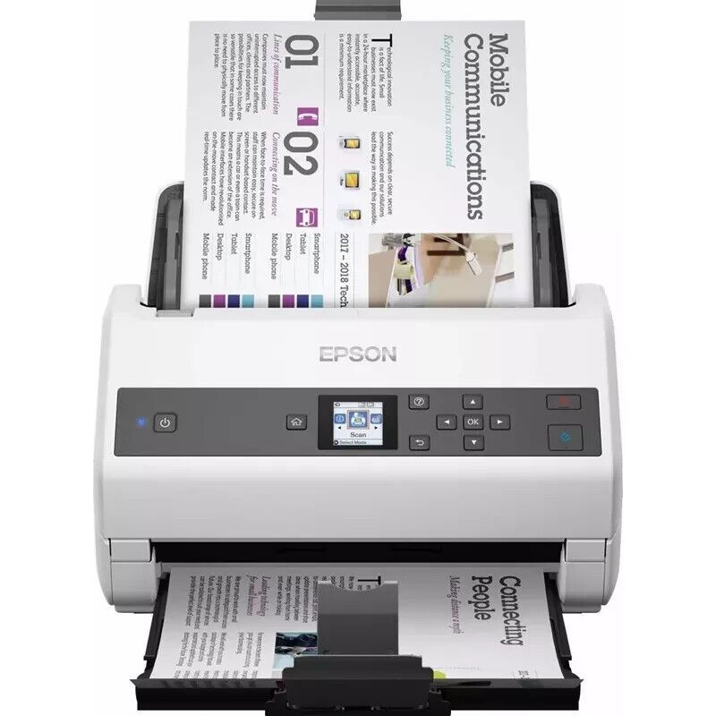 Epson WorkForce DS-870 Dokumenten-Scanner | 30Bit | Duplex | ADF | USB