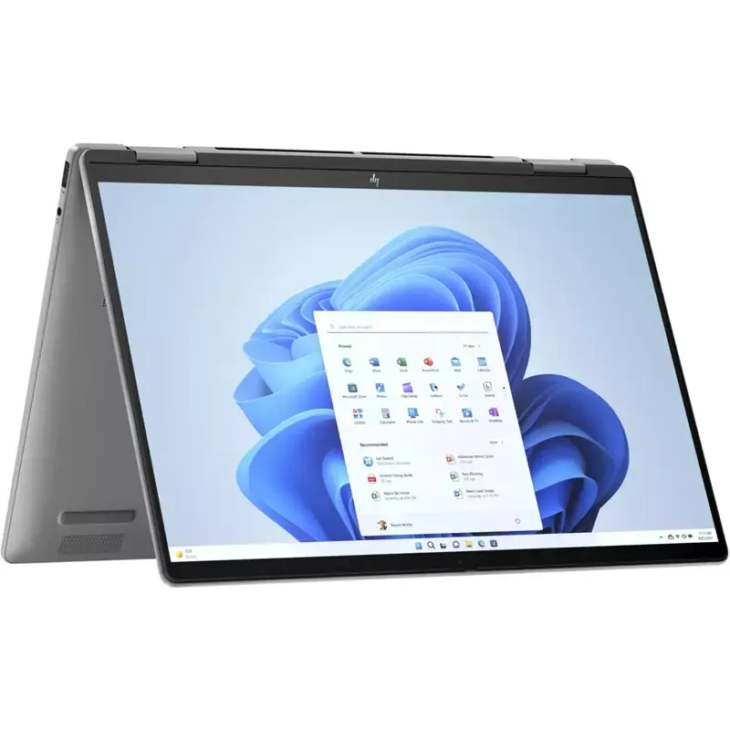 HP Envy x360 2-in-1 14-fa0077ng, Meteor Silver, Ryzen 7 8840HS, 16GB RAM, 1TB SSD, DE