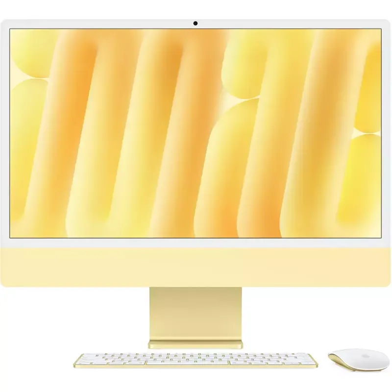 Apple iMac 24&quot;, gelb, M4 - 10 Core CPU / 10 Core GPU, 24GB RAM, 256GB SSD
