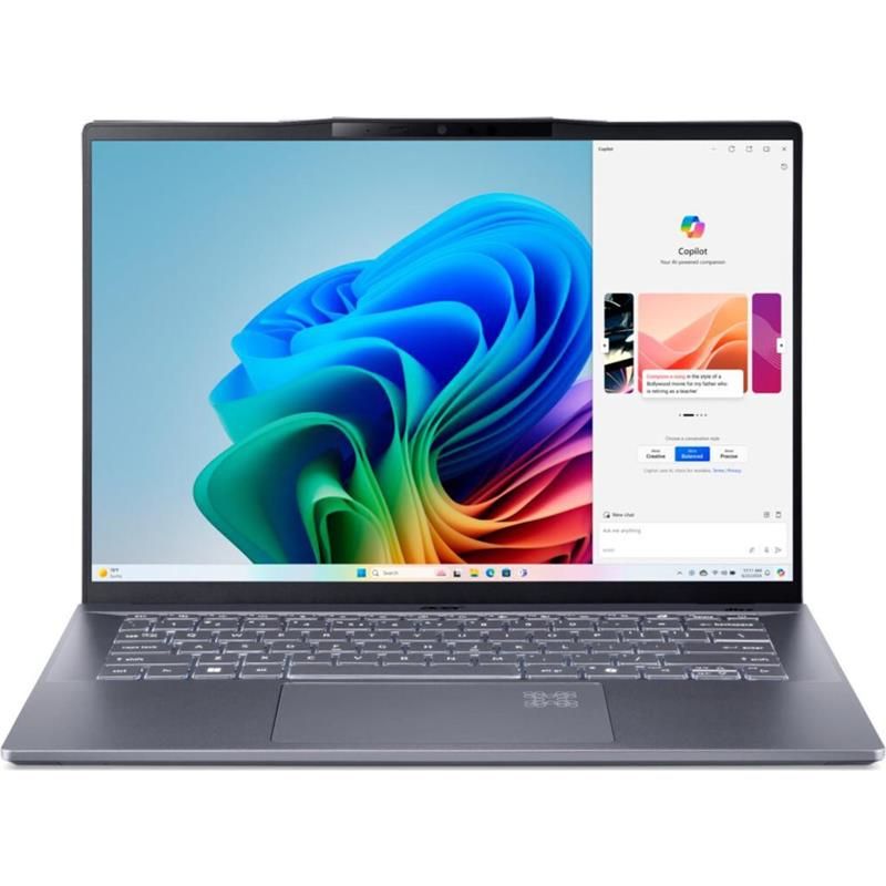 Acer Swift Go 14 AI SFG14-01-X8Y9, Snapdragon X Plus - X1P-42-100, 16GB RAM, 512GB SSD, DE