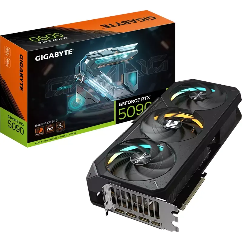 GIGABYTE GeForce RTX 5090 Gaming OC 32G, 32GB GDDR7, HDMI, 3x DP