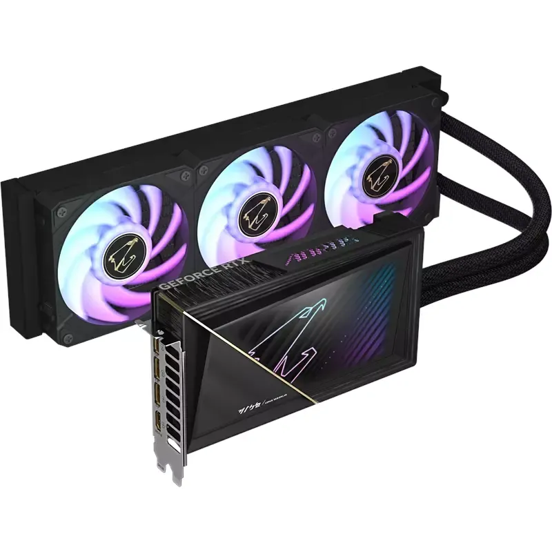 GIGABYTE AORUS GeForce RTX 5080 Xtreme Waterforce 16G, 16GB GDDR7, HDMI, 3x DP