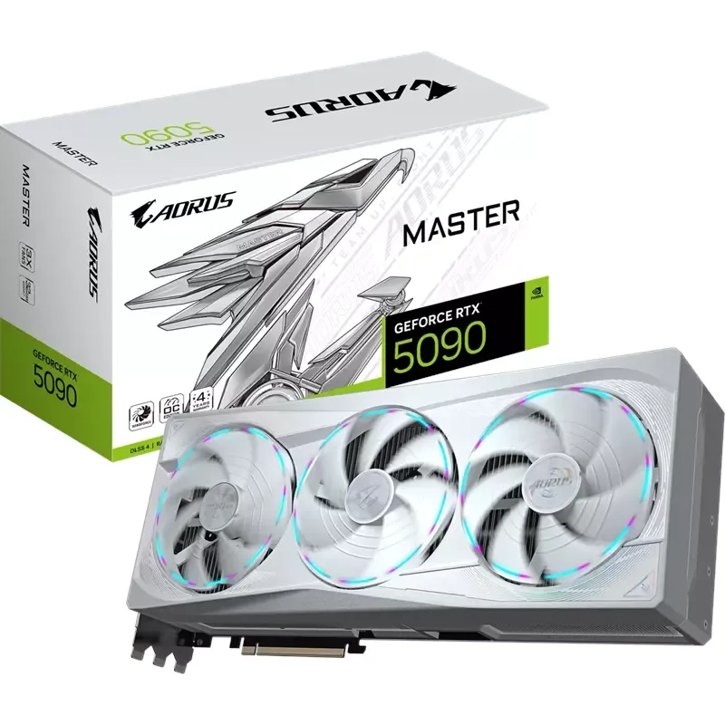 GIGABYTE AORUS GeForce RTX 5090 Master ICE 32G, 32GB GDDR7, HDMI, 3x DP