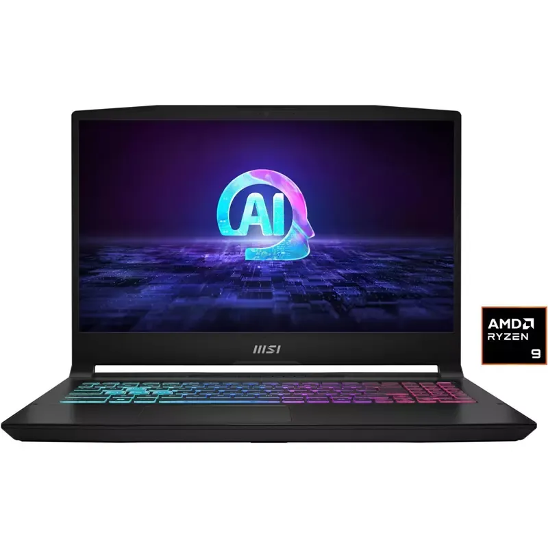 MSI Katana A15 AI B8VG-490 AMD Ryzen 9 8945HS 15,6" FHD 2x8GB RAM 1TB SSD W11H