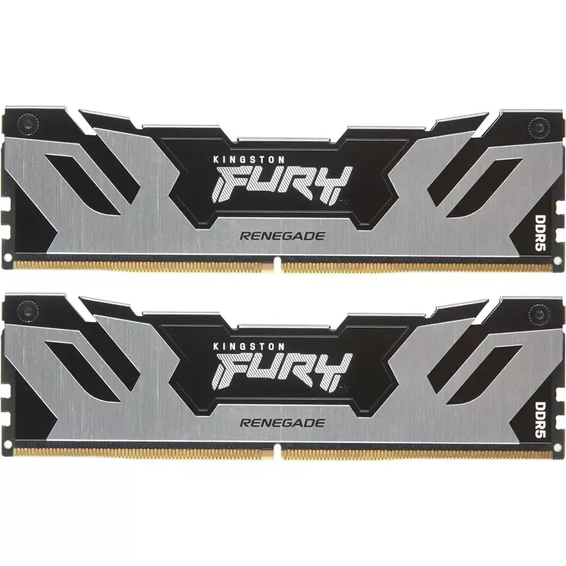Kingston FURY Renegade schwarz/silber UDIMM 96GB Kit, DDR5-6400, CL32-39-39, 2RX8