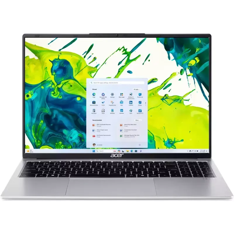 Acer Swift Lite 16 SFL16-31P-35PF, Light Silver, Core 3 N355, 16GB RAM, 512GB SSD, DE