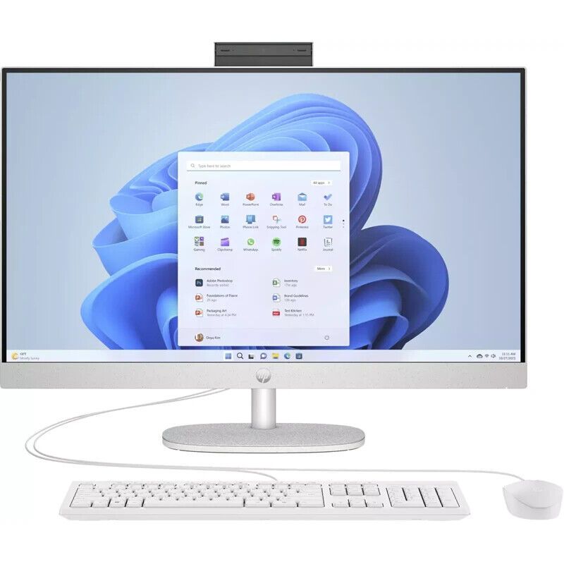 HP All-in-One 27-cr0009ng, weiß, Core i5-1335U, 16GB RAM, 512GB SSD