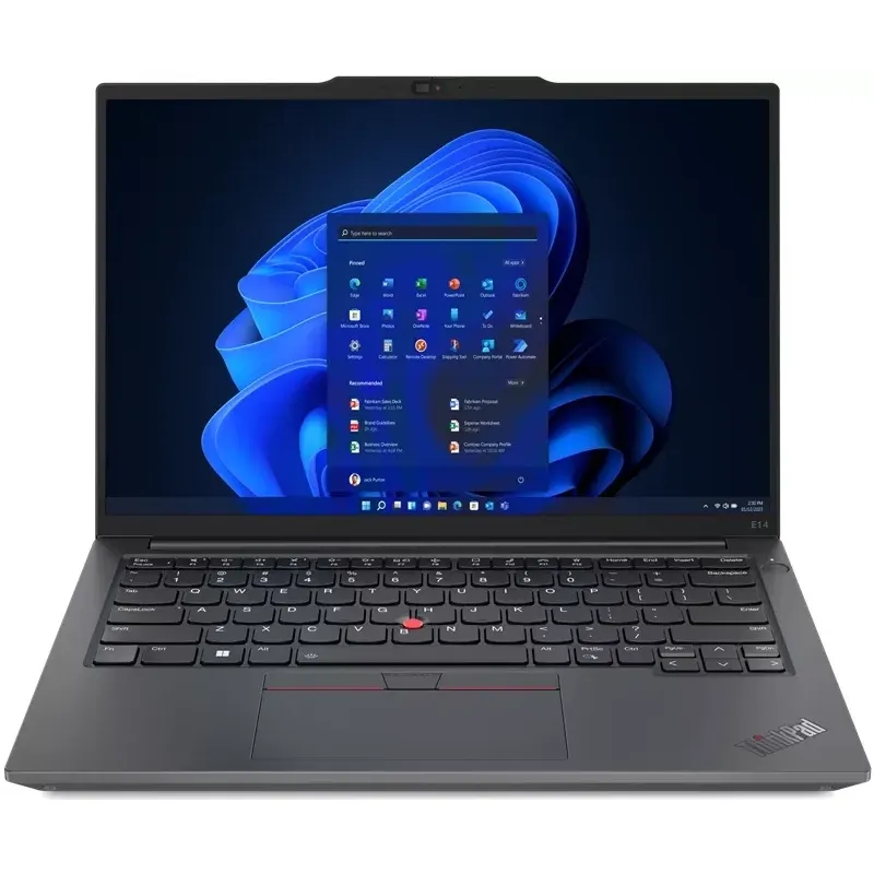 Lenovo ThinkPad E16 G2, Black, Ryzen 7 7735HS, 32GB RAM, 1TB SSD, DE