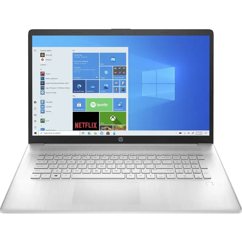 HP Laptop 17-cp3377ng, Natural Silver, Ryzen 7 7730U, 16GB RAM, 1TB SSD, DE