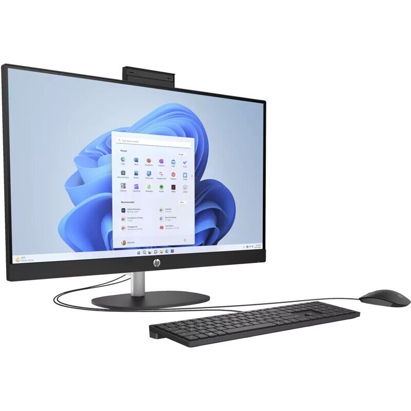HP All-in-One 27-cr0471ng, weiß, Ryzen 7 7730U, 16GB RAM, 512GB SSD