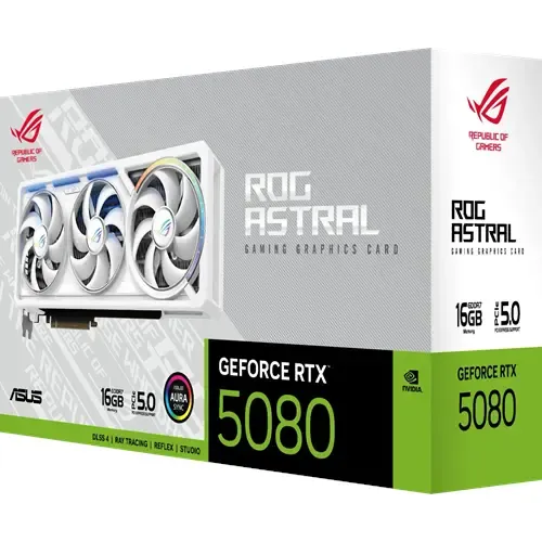 ASUS ROG Astral GeForce RTX 5090 OC, 32GB GDDR7, 2x HDMI, 3x DP