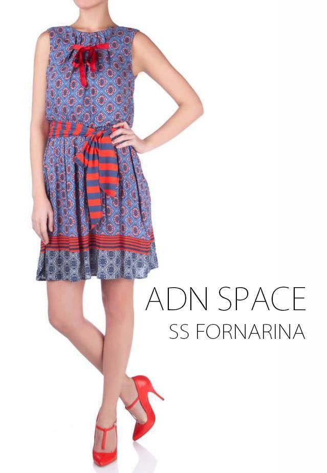 Vestido estampado Fornarina
