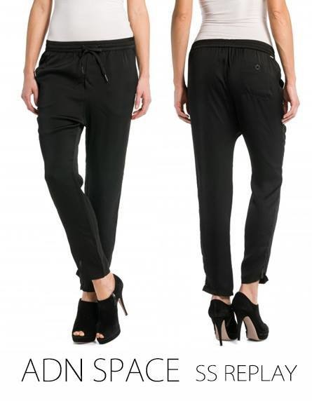 Calça preta Replay