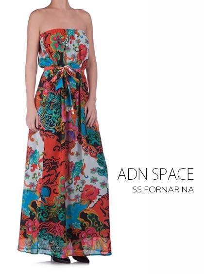 Vestido comprido Fornarina