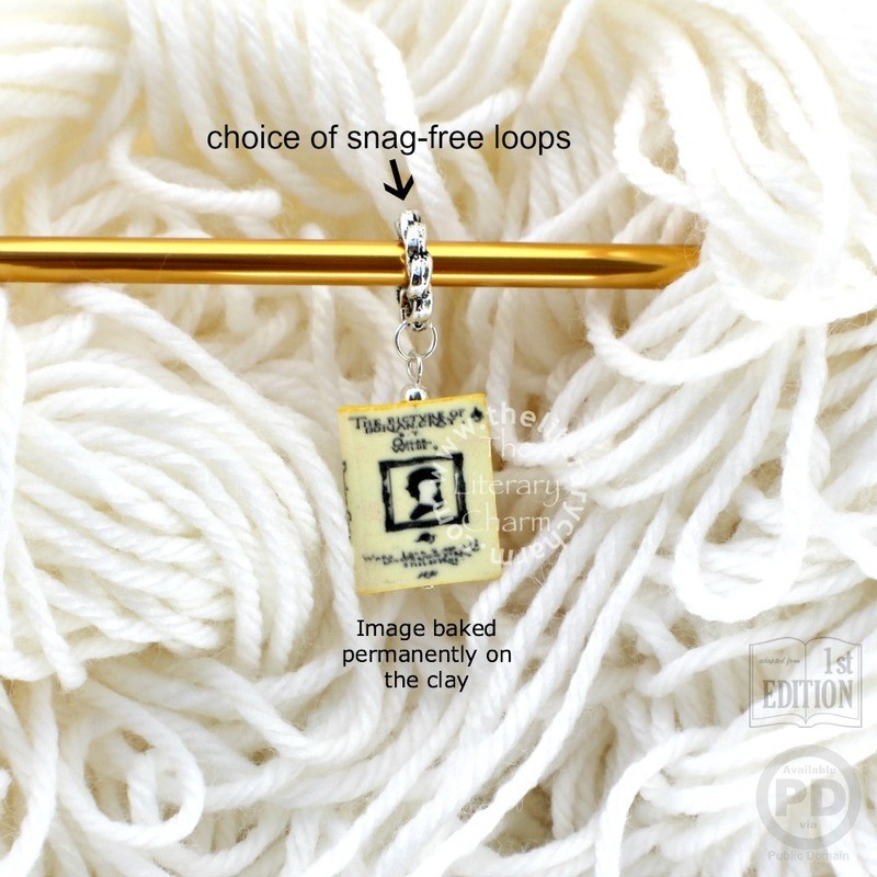 THE PICTURE OF DORIAN GRAY Book Bead Stitch Marker