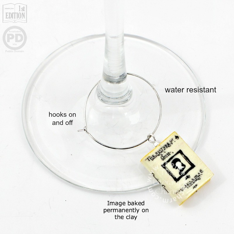 THE PICTURE OF DORIAN GRAY Wine &amp; Beverage Charm