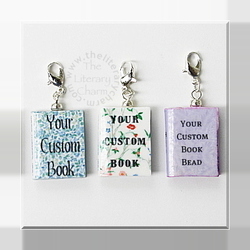 Mini Book Charms
