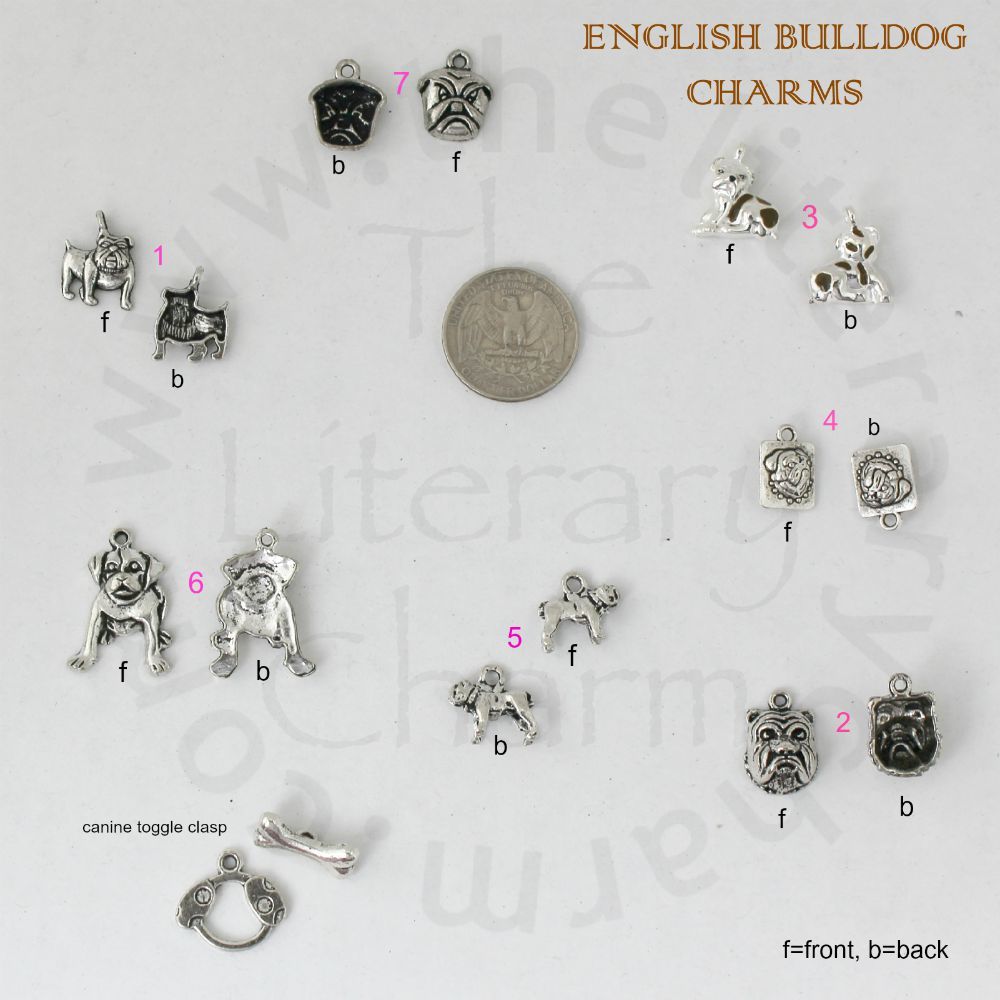 ENGLISH BULLDOG Charm Collection